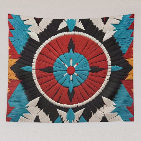Item preview, Abstract Native American Style Pattern Design designed and sold by TheArtOfPat.