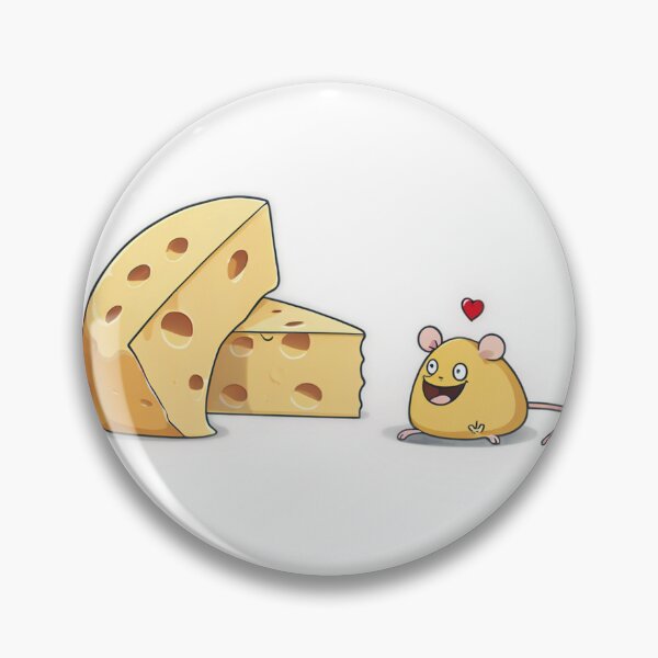 Item preview, Chubby Spoiled Mouse Cheese Love designed and sold by omerfdln34.