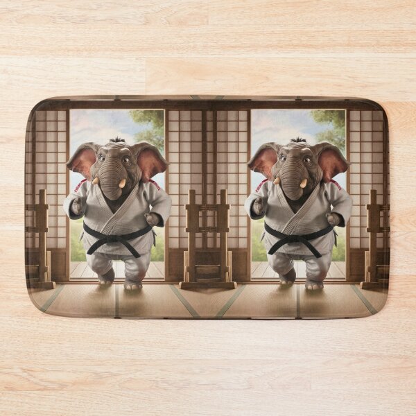 Item preview, Elephant Portrait. dojo, martial art, elephant karate designed and sold by ElephantVibes.