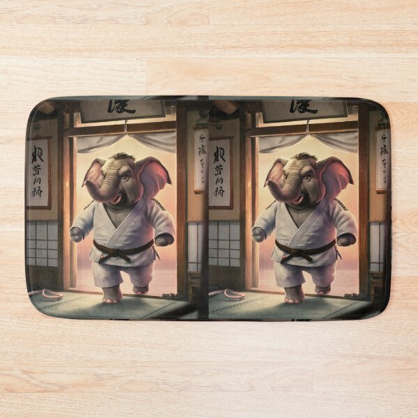 Item preview, Elephant Portrait. dojo, martial art, elephant karate designed and sold by ElephantVibes.