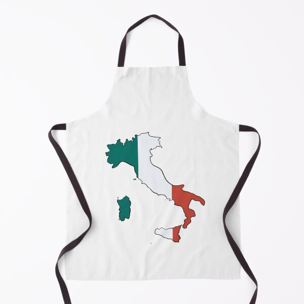Item preview, Italy Map Flag designed and sold by Halfoun.