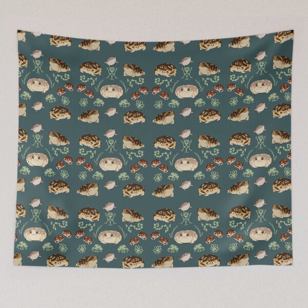 Item preview, Rain Frog Pattern designed and sold by WolfysWorld.