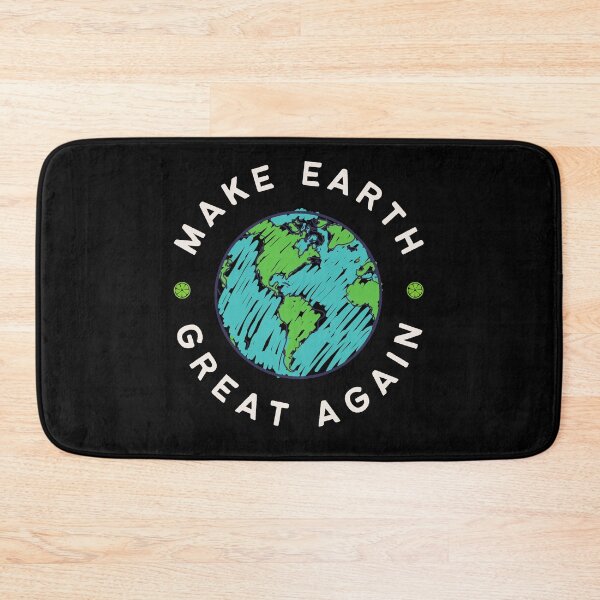 Item preview, Make Earth Great Again, Go Green. World Globe Earth Day Awareness designed and sold by moproconcepts.