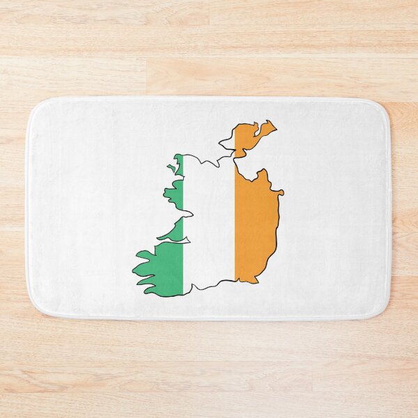 Item preview, Ireland Map Flag designed and sold by Halfoun.