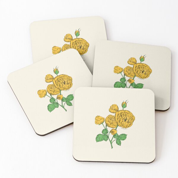 Item preview, Yellow Pompon Rose Bloom Full 26-40 Petals In 3+ Rows designed and sold by zenithcreative.
