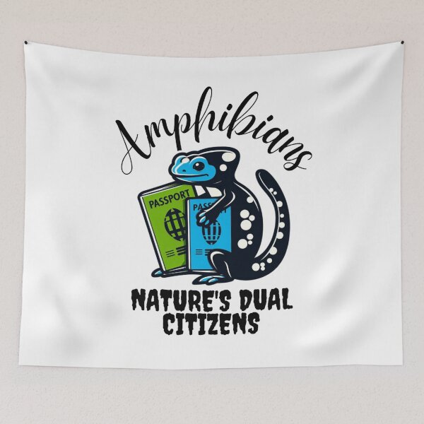 Item preview, Amphibians: Nature's dual citizens designed and sold by DShirtRepublic.