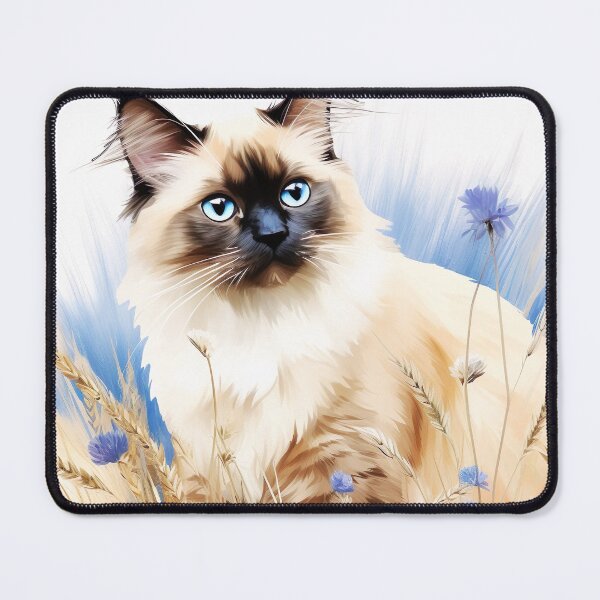 Item preview, Watercolor Birman Cat designed and sold by TheAnimalZ00.