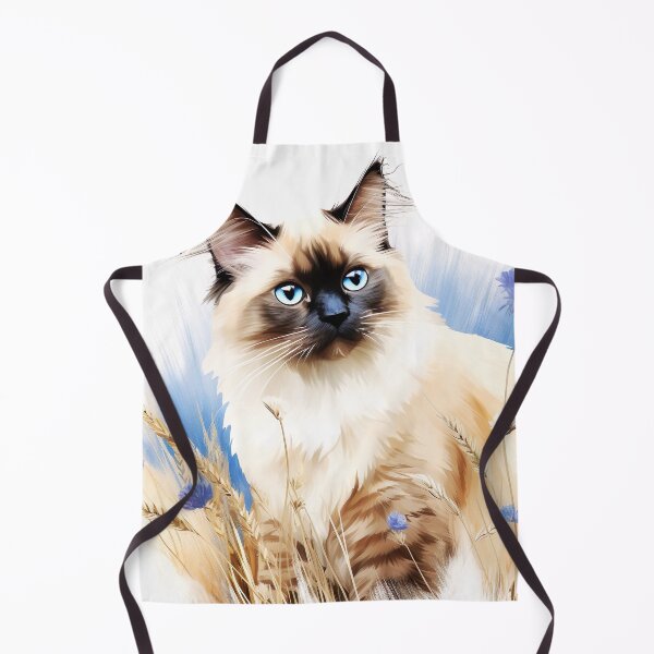 Item preview, Watercolor Birman Cat designed and sold by TheAnimalZ00.