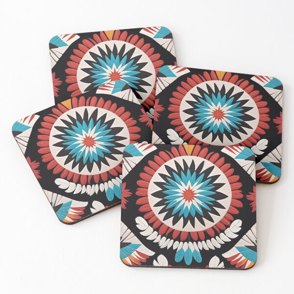 Item preview, Abstract Native American Style Pattern Design designed and sold by TheArtOfPat.