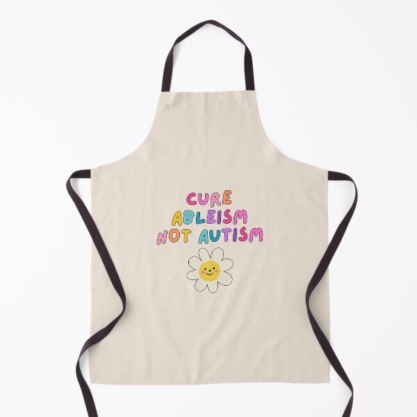 Item preview, Cure Ableism Not Autism (Cream) designed and sold by mydoodlesateme.