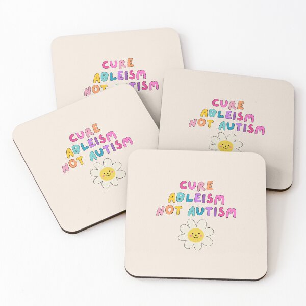 Item preview, Cure Ableism Not Autism (Cream) designed and sold by mydoodlesateme.