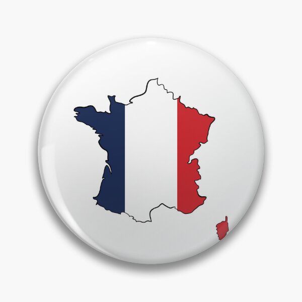 Item preview, France Map Flag designed and sold by Halfoun.
