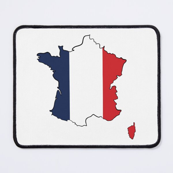 Item preview, France Map Flag designed and sold by Halfoun.