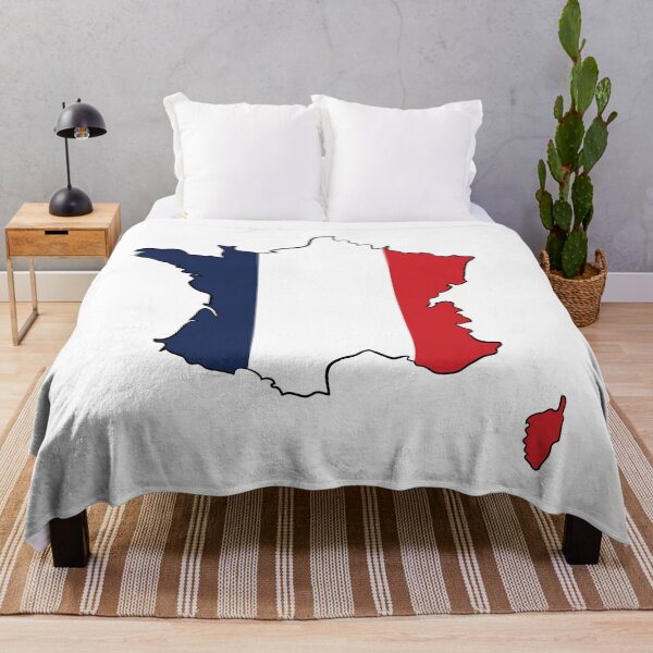 Item preview, France Map Flag designed and sold by Halfoun.