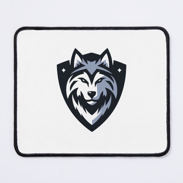 Item preview, wolf's head Guardian of the Wild designed and sold by Colorful Dreams.