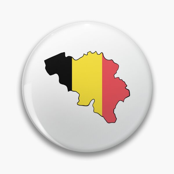 Item preview, Belgium Map Flag designed and sold by Halfoun.