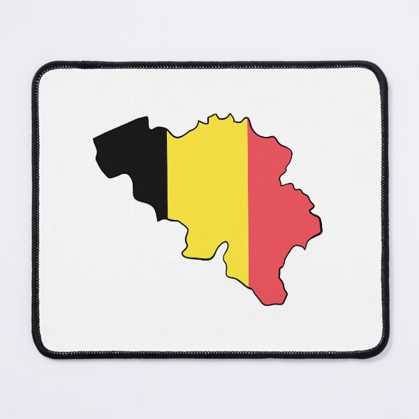 Item preview, Belgium Map Flag designed and sold by Halfoun.