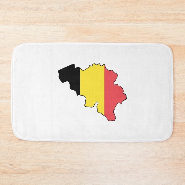 Item preview, Belgium Map Flag designed and sold by Halfoun.