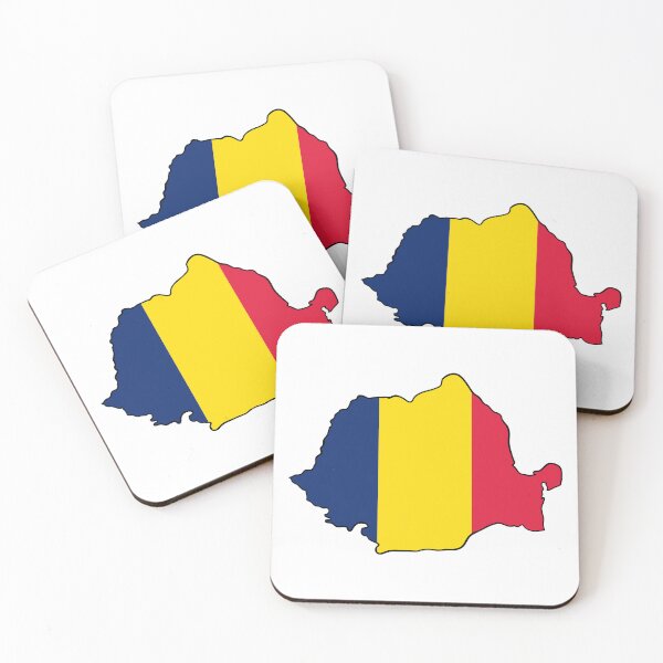 Item preview, Romania Map Flag designed and sold by Halfoun.