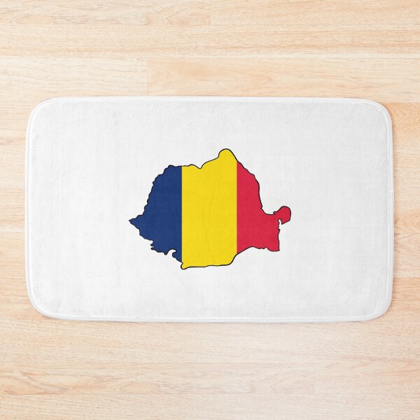 Item preview, Romania Map Flag designed and sold by Halfoun.