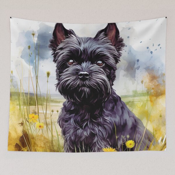 Item preview,  Affenpinscher Watercolor designed and sold by TheAnimalZ00.