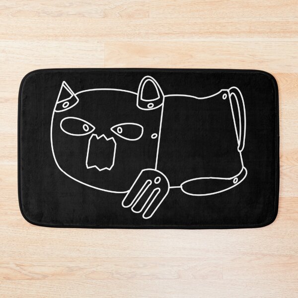 Item preview, The_Articulated_Cat_<White Line> Style_No.010, 2023 By Mix The Arts Studio designed and sold by MixTheArtStudio.