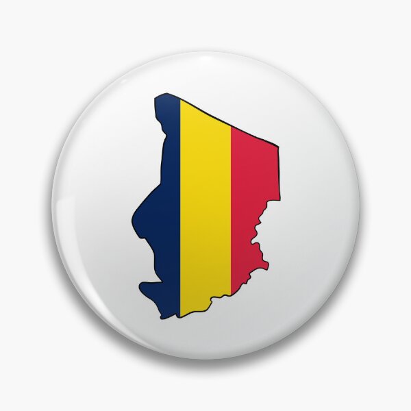 Item preview, Chad Map Flag designed and sold by Halfoun.