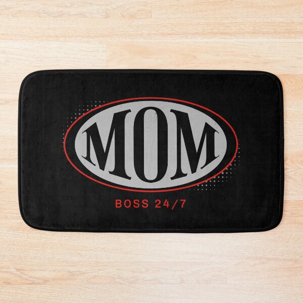 Item preview, Mom Boss 24/7 Funny Cute Moms Mothers Day Mama Bossy Mommy Sarcastic Humor designed and sold by CarantinedChaos.