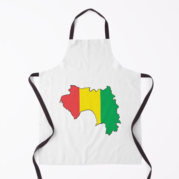 Item preview, Guinea Map Flag designed and sold by Halfoun.