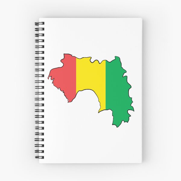 Item preview, Guinea Map Flag designed and sold by Halfoun.