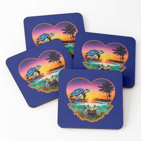 Artikelvorschau, Turtle Sunset  entworfen und verkauft von WoodburyLake.