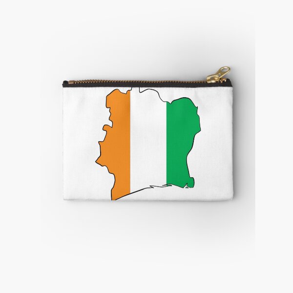 Item preview, Ivory Coast Map Flag designed and sold by Halfoun.