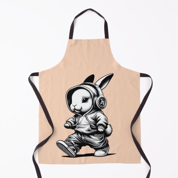Item preview, Teen Bunny in Hoodie designed and sold by Catherine Harrison.