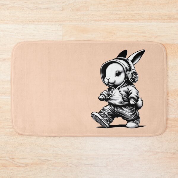 Item preview, Teen Bunny in Hoodie designed and sold by Catherine Harrison.