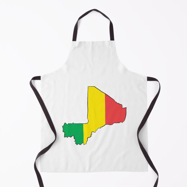 Item preview, Mali Map Flag designed and sold by Halfoun.