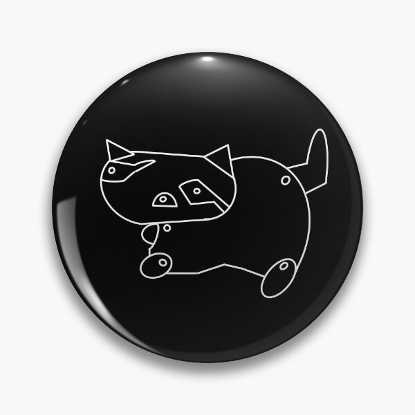 Item preview, The_Articulated_Cat_<White Line> Style_No.011, 2023 By Mix The Arts Studio designed and sold by MixTheArtStudio.