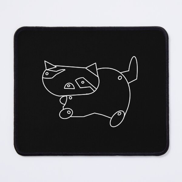 Item preview, The_Articulated_Cat_<White Line> Style_No.011, 2023 By Mix The Arts Studio designed and sold by MixTheArtStudio.