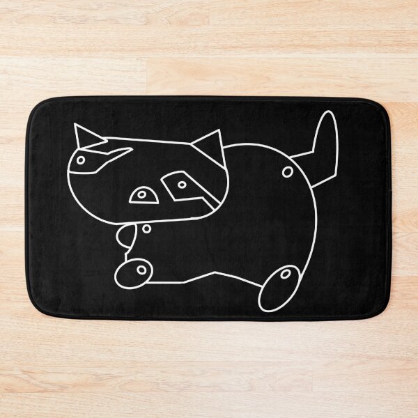 Item preview, The_Articulated_Cat_<White Line> Style_No.011, 2023 By Mix The Arts Studio designed and sold by MixTheArtStudio.
