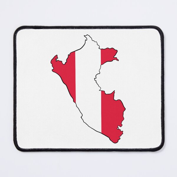 Item preview, Peru Map Flag designed and sold by Halfoun.