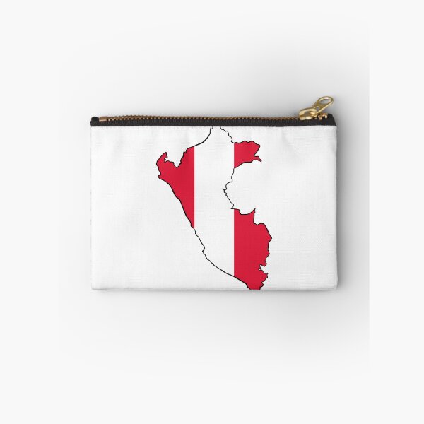 Item preview, Peru Map Flag designed and sold by Halfoun.