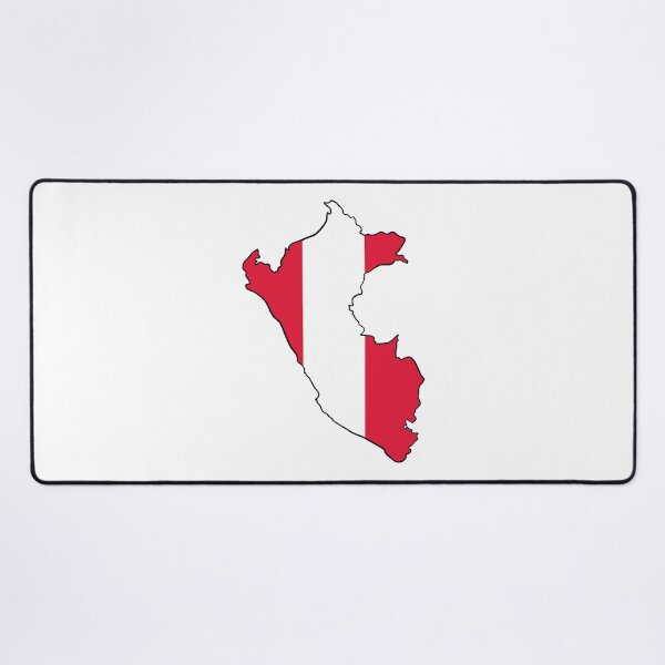 Item preview, Peru Map Flag designed and sold by Halfoun.