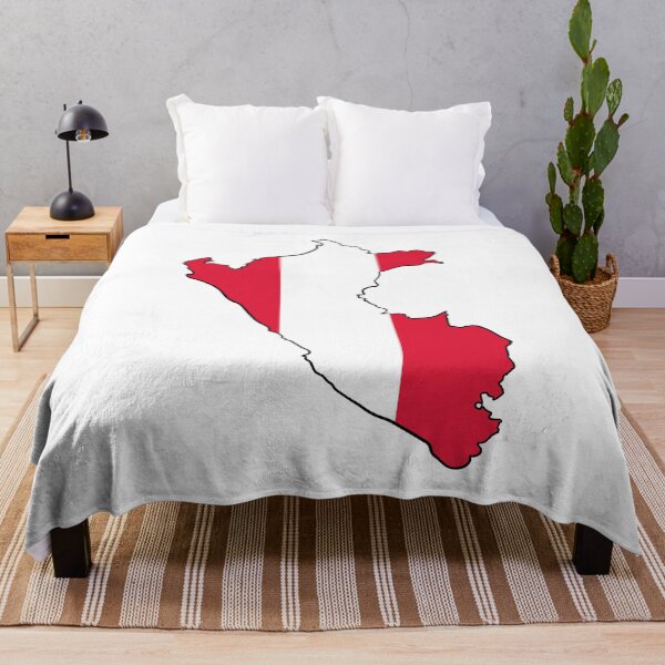 Item preview, Peru Map Flag designed and sold by Halfoun.