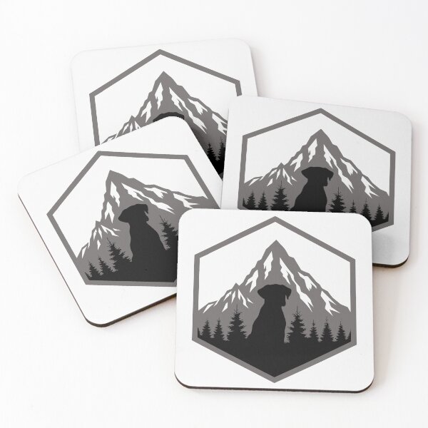 Item preview, Puppy + Mountain Silhouette designed and sold by DesignsByKazu.