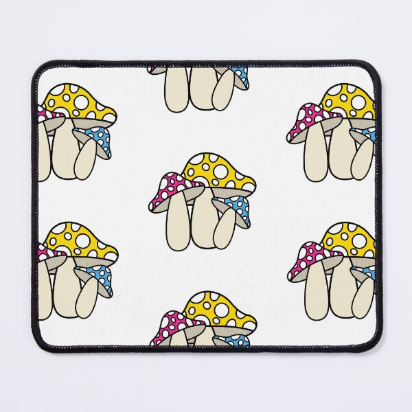 Item preview, Pansexual Pride Mushroom designed and sold by The-Floral-One.