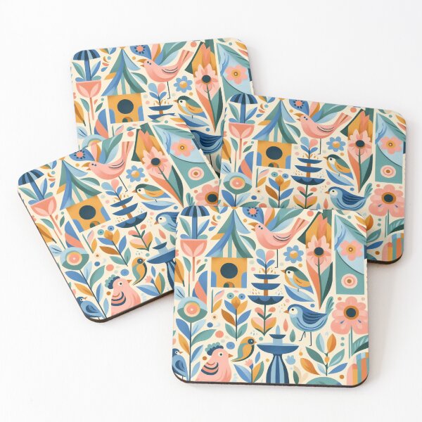 Item preview, Whimsical Birds designed and sold by Mermaid's Whimsy.