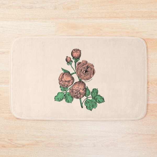 Item preview, Apricot Pompon Rose Bloom Very Full 40+ Petals In 3+ Rows designed and sold by Rachael Taylor.