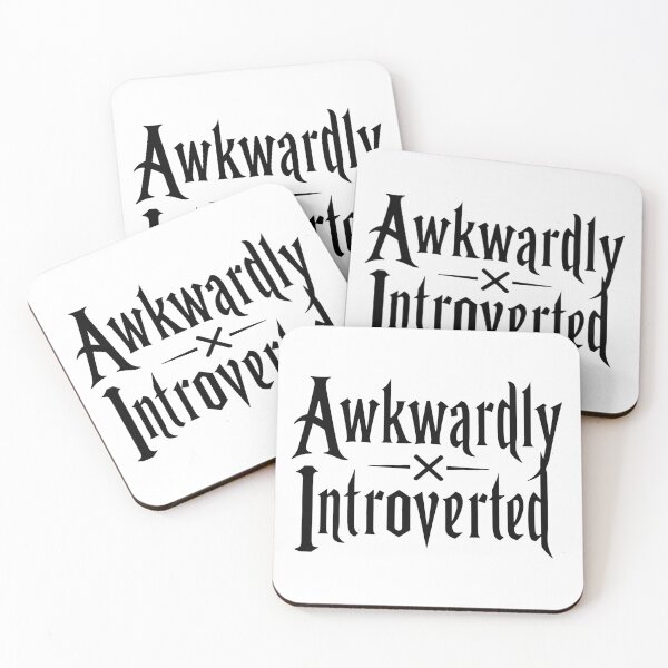 Item preview, Awkwardly Introverted Quiet Club designed and sold by ArtadoraDesignz.