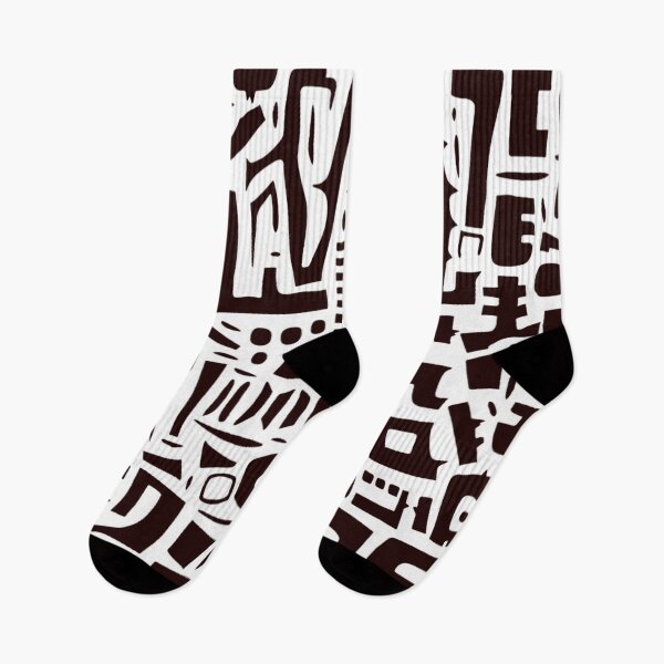 Item preview, Mystical Script: Abstract Line Glyphs Unveiled designed and sold by Ace Apparel Attire.