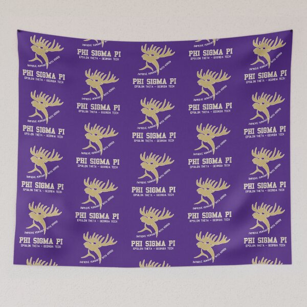 Item preview, PSP GaTech - Epsilon Theta 2024 (white letters) designed and sold by HCB1.