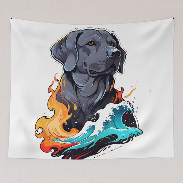 Item preview, Dog  Vectorart T-shirt Design Printready Graffitistyle designed and sold by rodoxyes.